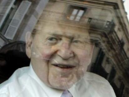 El magnate estadounidense, Sheldon Adelson, promotor de Eurovegas.