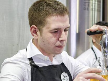 Imagen de un concurso de cervezas organizado por Estrella de Galicia.