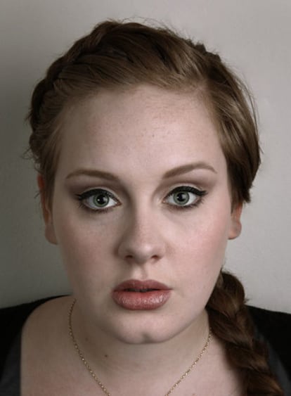 La cantante Adele Adkins.