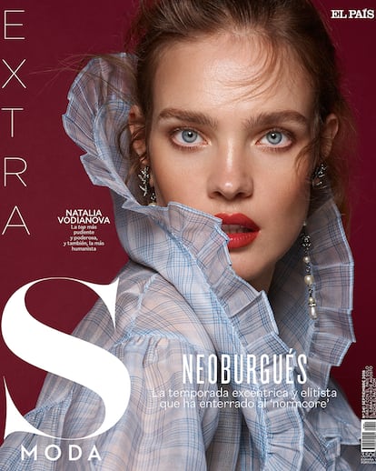 Natalia Vodianova en la portada del nuevo número de S Moda.