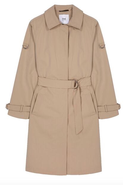 Gabardina de Find, la marca propia de Amazon Moda.