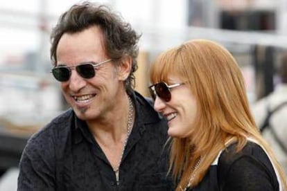 Bruce Springsteen y su mujer, Patti Scialfa, el pasado 30 de abril.