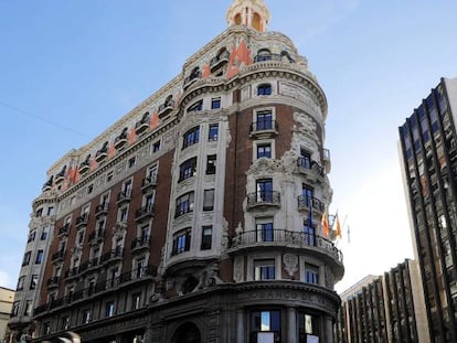 El edificio hist&oacute;rico del Banco de Valencia, donde CaixaBank ha trasladado su sede social
