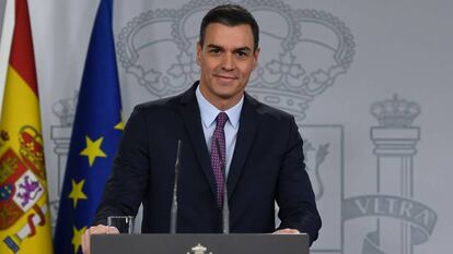 El presidente del Gobierno, Pedro Sánchez.