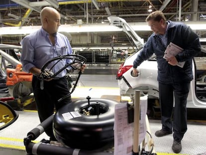 Factoría de General Motors en Figueruelas (Zaragoza).