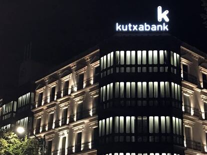 Sede de Kutxabank en Bilbao. 