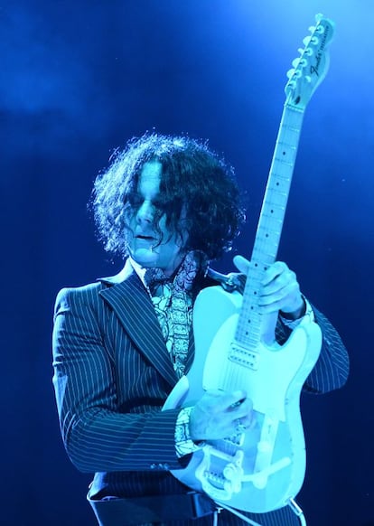 Jack White durante un concierto en el mes de junio, en el Bonnaroo Music & Arts Festival de Manchester (Tennesse).