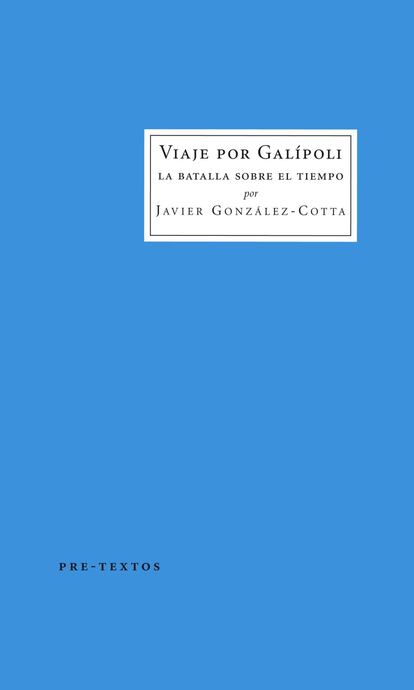 Un libro inclasificable nacido de una obsesión. El sevillano Gonzalez-Cotta nos lleva a lomos de esta obra monumental, homérica y detalladísima, de 630 páginas, a la península de Galípoli donde en 1915 tuvo lugar una de las batallas más inútiles y salvajes de la Primera Guerra Mundial. Con una atención poco habitual a los combatientes turcos (normalmente secundarios ante las mucho más fotogénicas tropas Anzac de neozelandeses y australianos), el autor recorre pormenorizadamente las trincheras, los cementerios y memoriales reviviendo los viejos fantasmas. A destacar las páginas sobre The Neck, lugar mítico del 'sprint' de los Anzac (incluido Mel Gibson) contra la muerte.