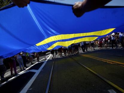 Desfile del Orgullo Gay en San Francisco. 