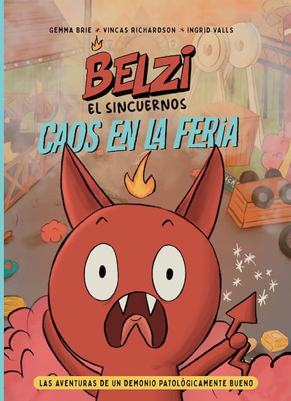 Portada de 'Belzi, el sincuernos. Caos en la feria'