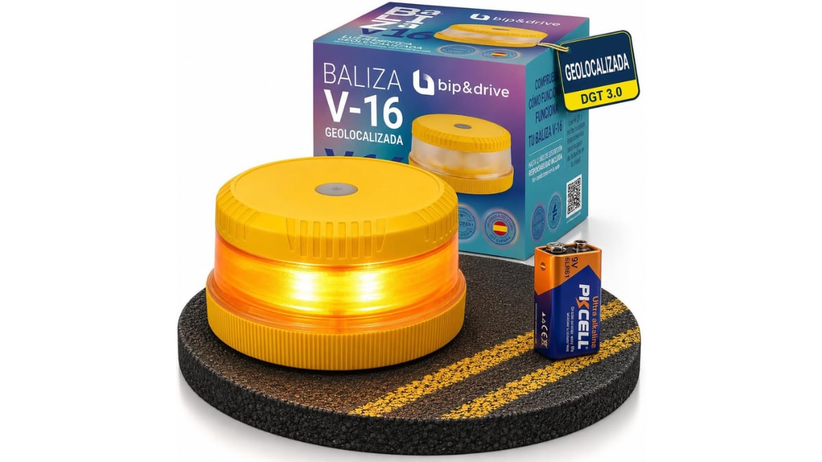 Baliza V16 homologada.