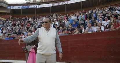 Carlos Fabra durante una de las corridas organizadas por la Diputación de Castellón.