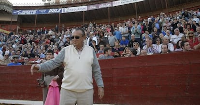 Carlos Fabra durante una de las corridas organizadas por la Diputaci&oacute;n de Castell&oacute;n.