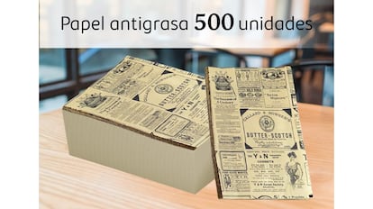 Este es uno de los mejores papeles antigrasa que se pueden comprar en Amazon