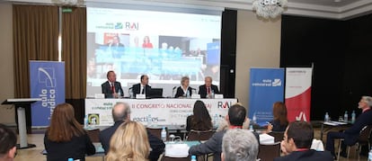 Inauguración del segundo Congreso Nacional del Foro Concursal, celebrado en Aranjuez (Madrid)