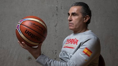 Sergio Scariolo, en la concentración de la selección española en Guadalajara