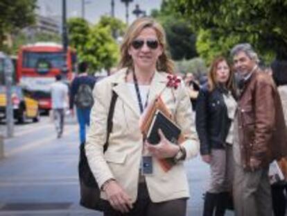 La Infanta Cristina de Borbón.