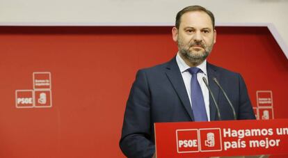 El secretario de Organización del PSOE, José Luis Ábalos.