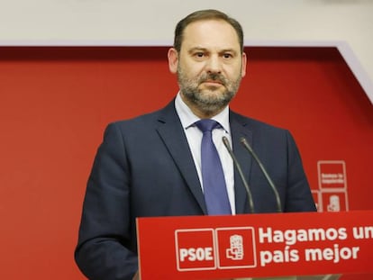 El secretario de Organización del PSOE, José Luis Ábalos. 