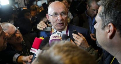 El presidente de la Asociación Holandesa de Fútbol, Michael van Praag.