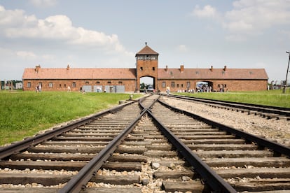 El campo de exterminio nazi de Auschwitz-Birkenau.