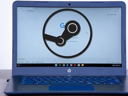 Chromebook con Steam