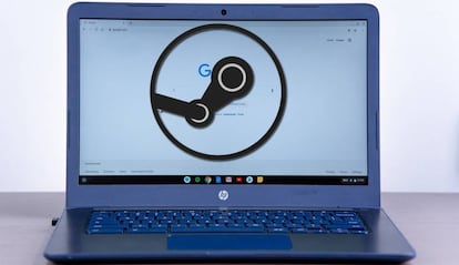 Chromebook con Steam