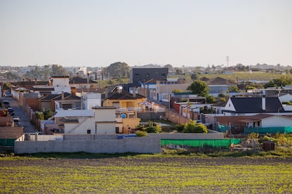 La zona conocida como 'Reventón Chico', es una de las barriadas de casas ilegales en el que hay asentados diversos narcotraficantes de Sanlúcar.