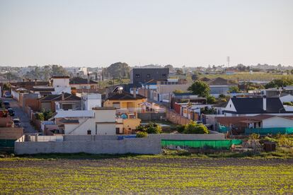 La zona conocida como 'Reventón Chico', es una de las barriadas de casas ilegales en el que hay asentados diversos narcotraficantes de Sanlúcar.