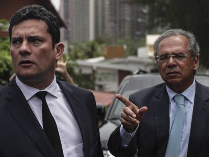 Moro e Paulo Guedes nesta quinta-feira.