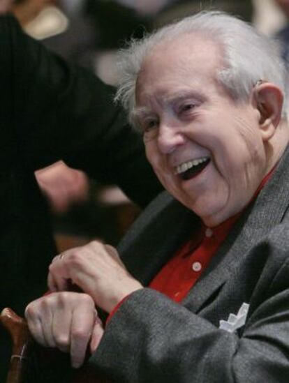 El compositor Elliott Carter, en una imagen de 2008.