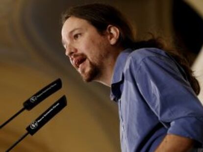 Pablo Iglesias, líder de Podemos.