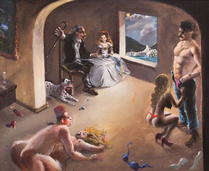 Orgia daliniana interrompent-se