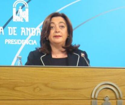 Mar Moreno, consejera de Presidencia de la Junta.