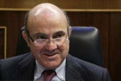 Luis de Guindos, ministro de Econom&iacute;a. 