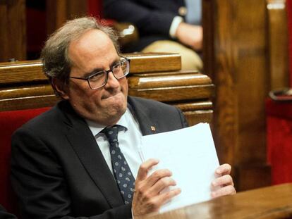 Catalan premier Quim Torra.