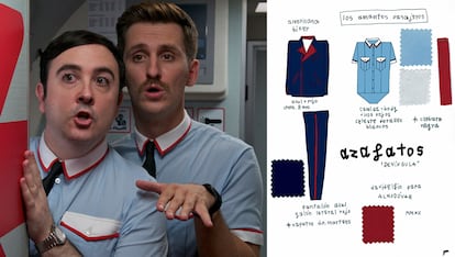 En Los amantes pasajeros (2013), de Almodóvar, David Delfín fue el encargado de diseñar los uniformes de la ficticia línea aérea producida por El Deseo. Durante su carrera también diseñó para la Compañía Nacional de Danza en Carmen (de Bizet), Nippon-Koku (de Morau) y Chapter 10 (de Ramírez).