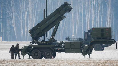 Batería de misiles Patriot desplegada en el aeropuerto de Varosvia (Polonia) en febrero del año pasado.