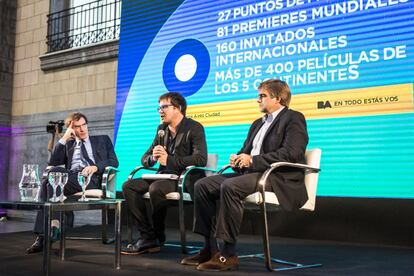 La presentación de la edición 18 del Bafici, en Buenos Aires.