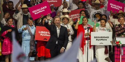 José Antonio Meade durante el 89 aniversario del PRI