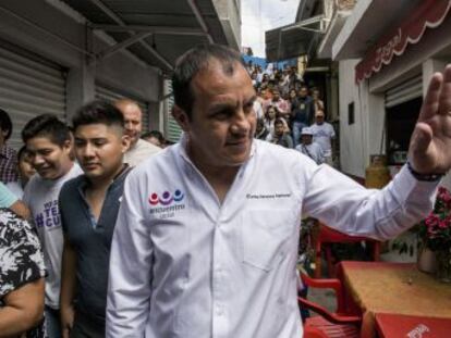 EL PAÍS recorre con el exjugador el Estado de Morelos, que aspira a gobernar
