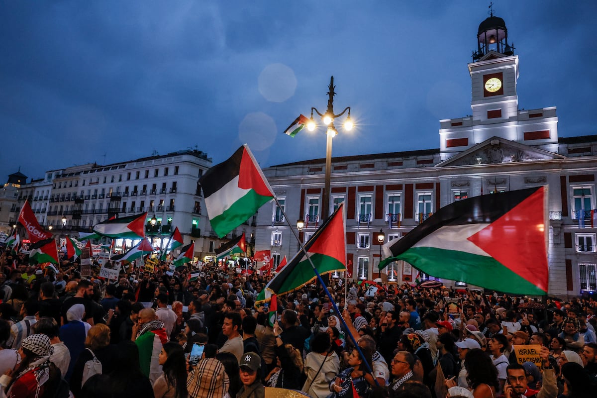 Miles de personas se manifiestan en Madrid contra las represalias de ...