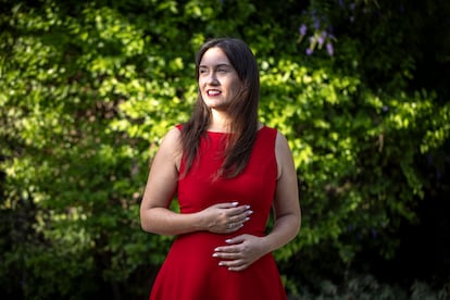 Bibiana Collado Cabrera, el pasado jueves, retratada en el Parque Central de Valencia.