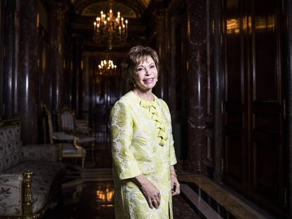 La escritora Isabel Allende, en Casa America.