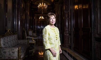 La escritora Isabel Allende, en Casa America.