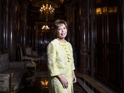 La escritora Isabel Allende, en Casa America.