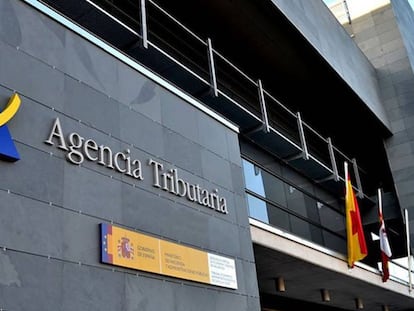 Una seu de l'Agència Tributària.