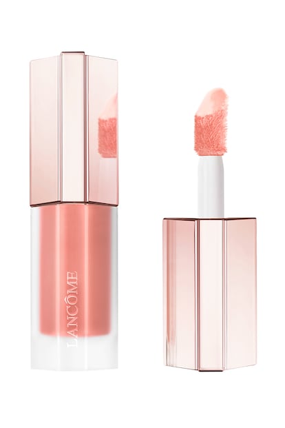 Lip Idôle JuicyTreat, en tono All the Tea, de Lancôme.