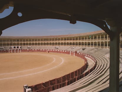 La plaza de toros de Alcalá de Henares lleva cinco años sin acoger un evento taurino.