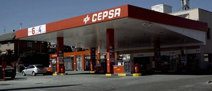 Gasolinera de Cepsa.